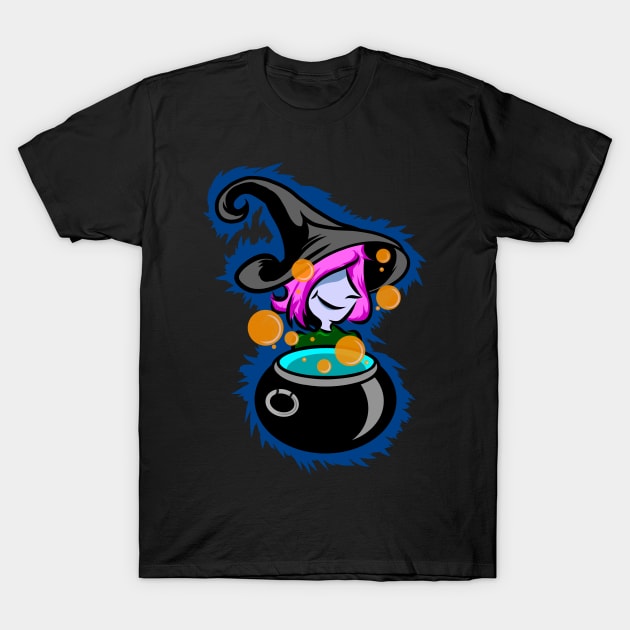 Witch T-Shirt by Galindo_Artworks